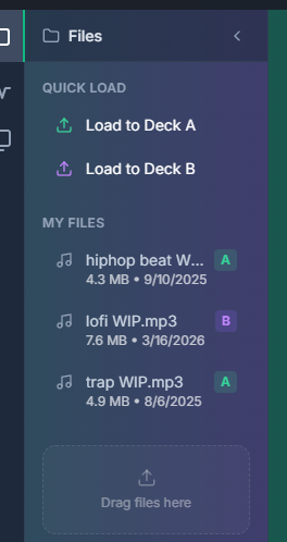 File Swapping Interface